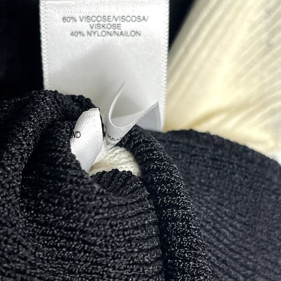 Rachel Roy Womens Odette Ribbed Sleeveless Blouse Size M‎ Black Stone Knit NWT - Picture 9 of 9